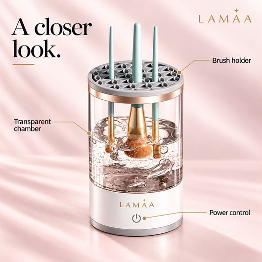 Lamaa Electric Brush Cleaner + Free Brush Set — image 2